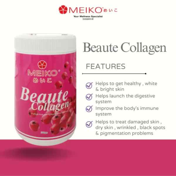 my-11134207-7qul6-lhsjg00kd8ml59.webp MEIKO Beaute Collagen Beauty Treat Damange Skins Pigmentation & Wrinkles Healthy